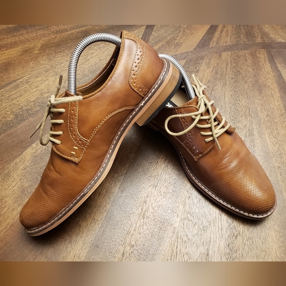 Madden Alistn Men\'s Oxford Dress Shoes, Size 7M, Brown main image 10
